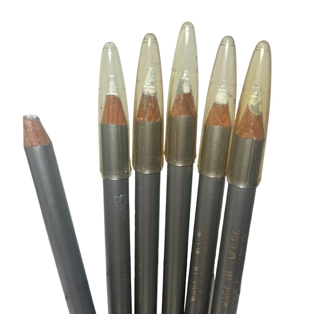 Apple Cosmetics Silver Eye Pencil set of 6